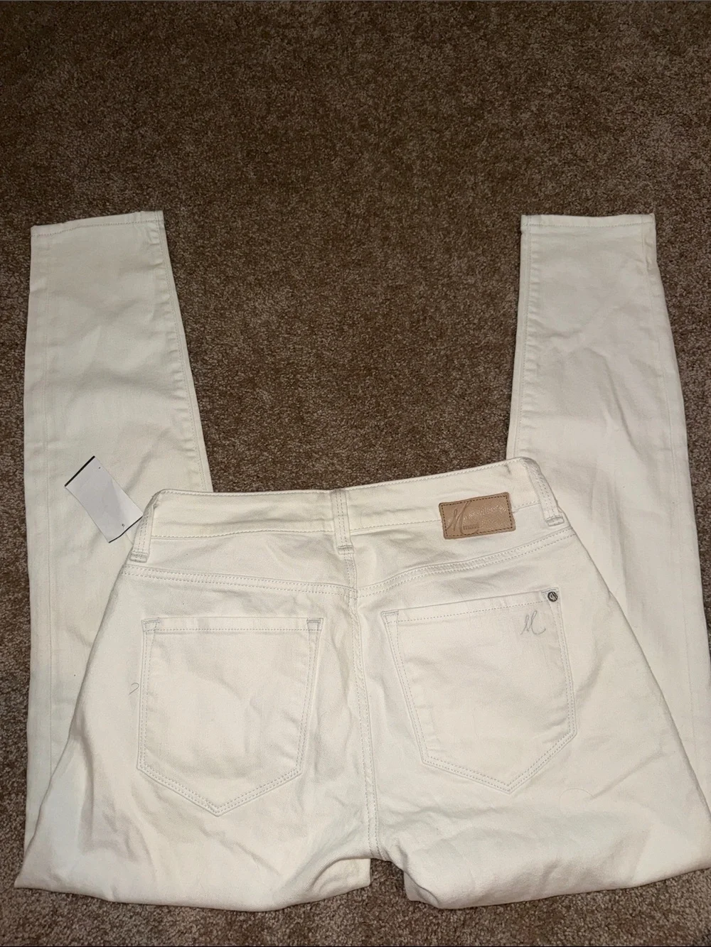 Mavi White Alexa Mid Rise Skinny Ankle Jeans - size 26 NWT. B12